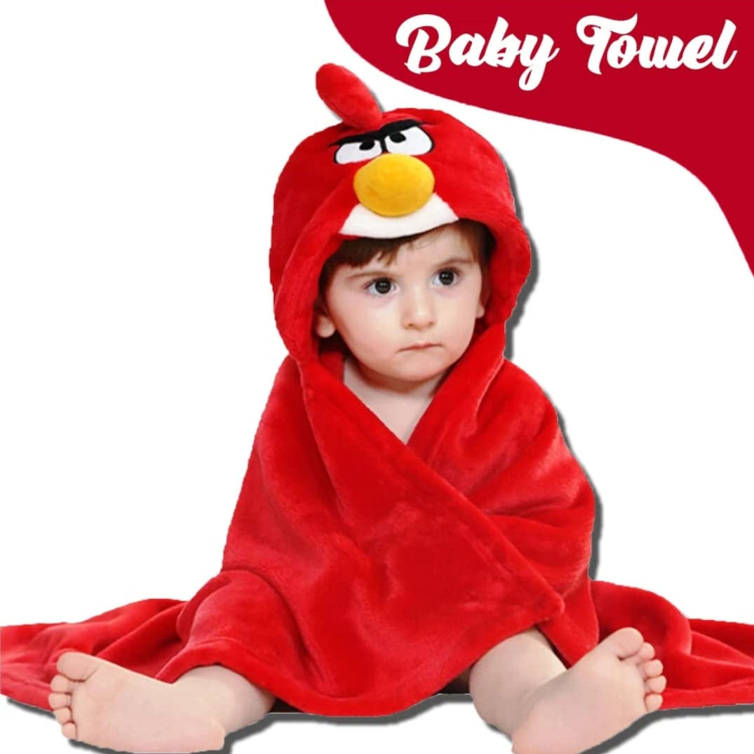 BRANDONN Baby Hooded Swaddle Blanket Combo Pack of 2 for Newborns (0–6 Months, 83 × 80 cm)