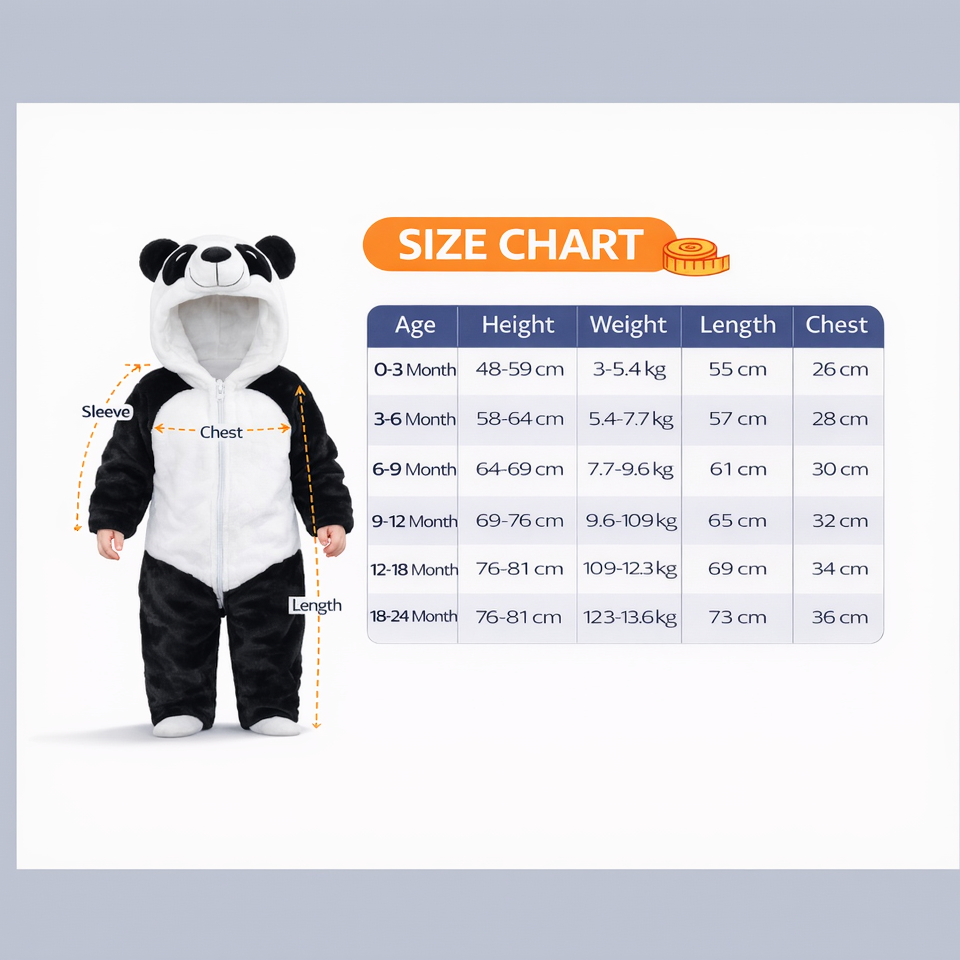 BRANDONN Baby Winter flannel Hooded Romper – Soft Warm Newborn Zipper Onesie