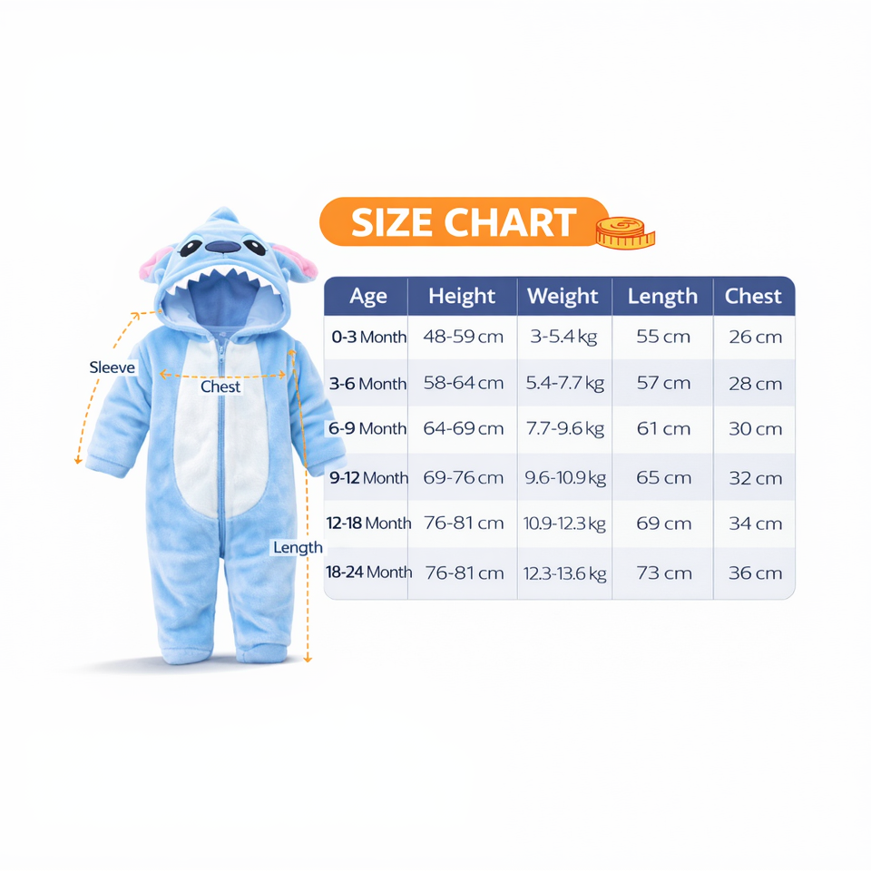BRANDONN Baby Winter flannel Hooded Romper – Soft Warm Newborn Zipper Onesie