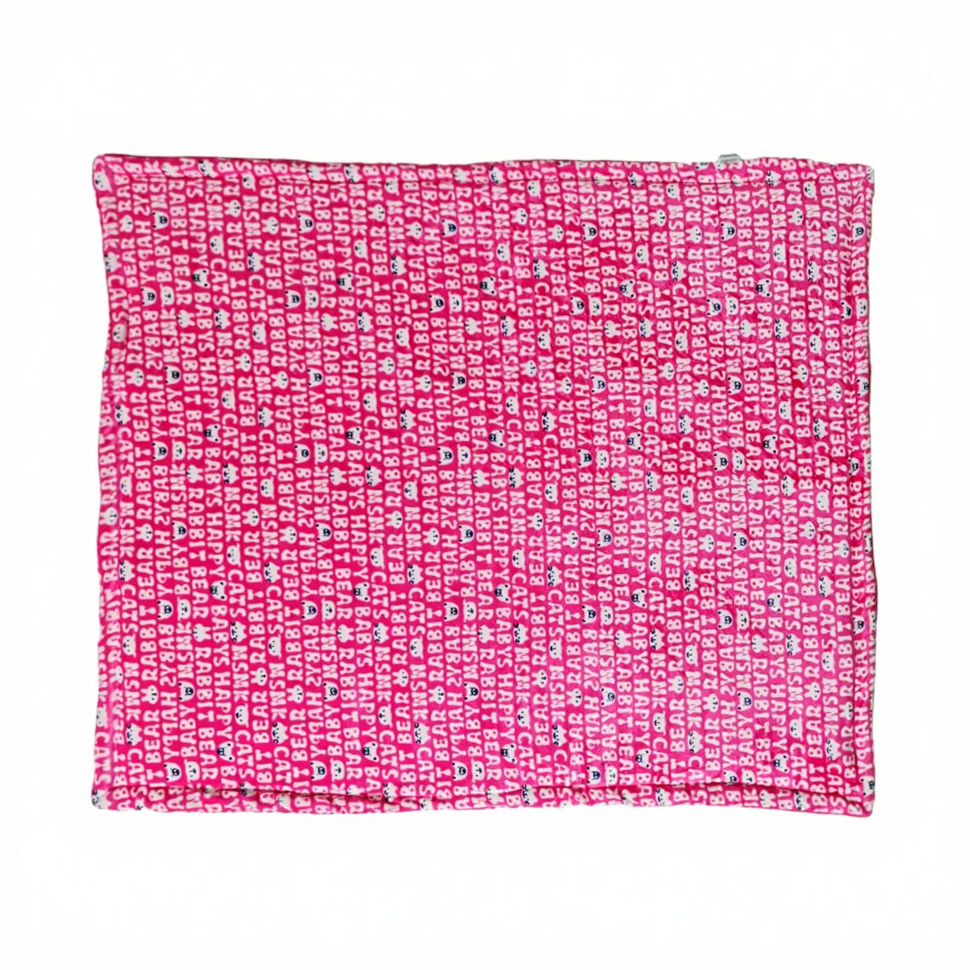 BRANDONN Newborn Baby Blanket, 3-Layer Fluffy Flannel Fur & Velvet Wrap, All-Season, Lightweight, 87×70 cm, 0–6 Months, Unisex