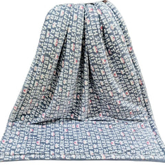 BRANDONN Newborn Baby Blanket, 3-Layer Fluffy Flannel Fur & Velvet Wrap, All-Season, Lightweight, 87×70 cm, 0–6 Months, Unisex