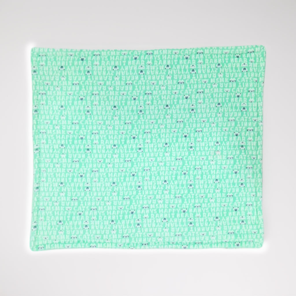 BRANDONN Newborn Baby Blanket, 3-Layer Fluffy Flannel Fur & Velvet Wrap, All-Season, Lightweight, 87×70 cm, 0–6 Months, Unisex