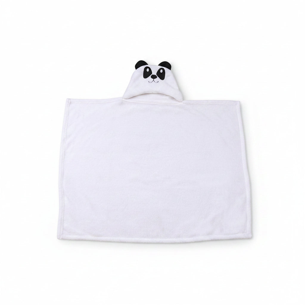 BRANDONN Newborn Furry Hooded Baby Blanket & Glacier Baby Wrapper Combo (Pack of 2)