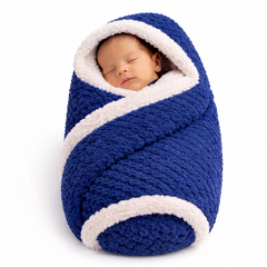 BRANDONN Newborn Swaddle Blanket Zigzag Print for Babies 0-12 Months