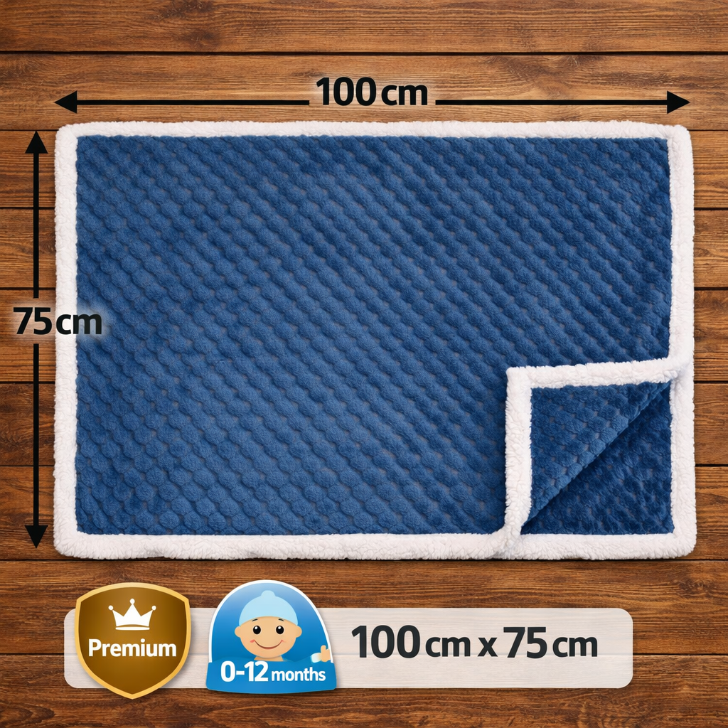 BRANDONN Newborn Swaddle Blanket Zigzag Print for Babies 0-12 Months