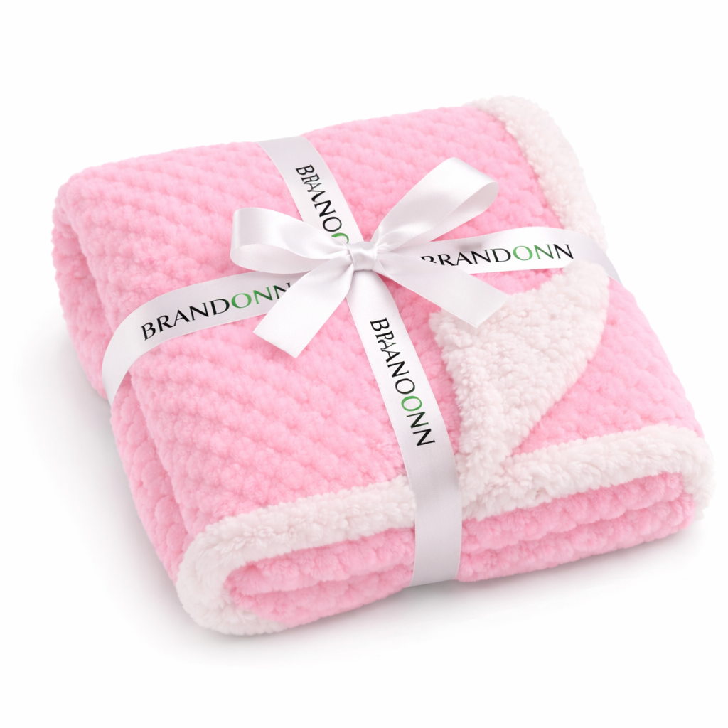 BRANDONN Newborn Swaddle Blanket Zigzag Print for Babies 0-12 Months