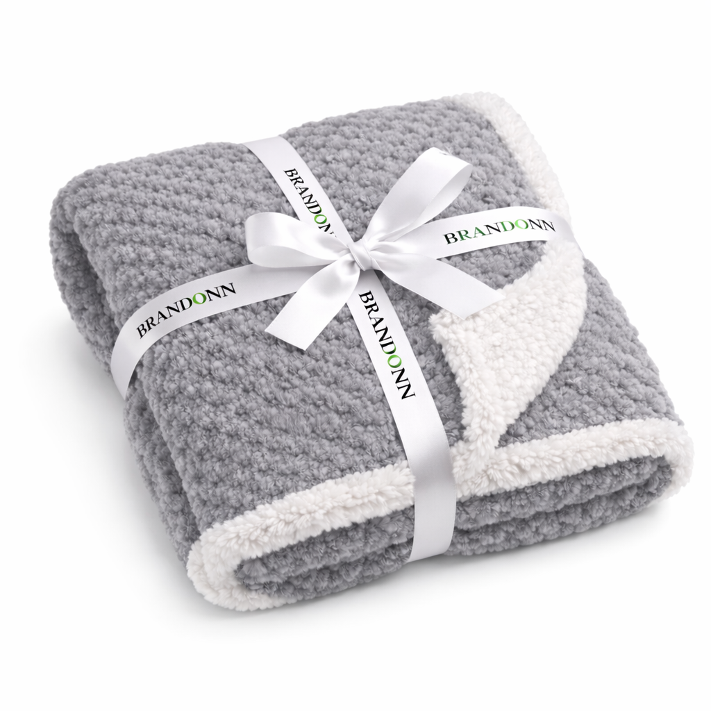 BRANDONN Newborn Swaddle Blanket Zigzag Print for Babies 0-12 Months