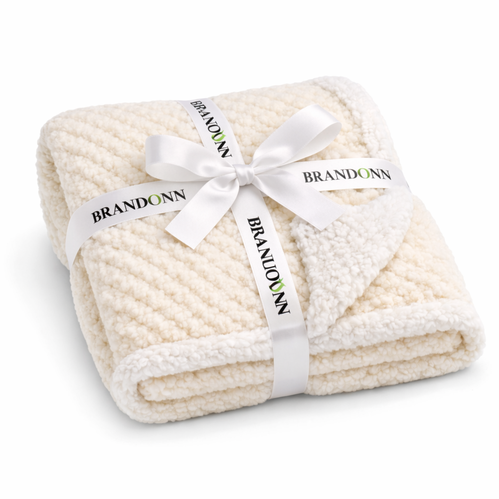 BRANDONN Newborn Swaddle Blanket Zigzag Print for Babies 0-12 Months