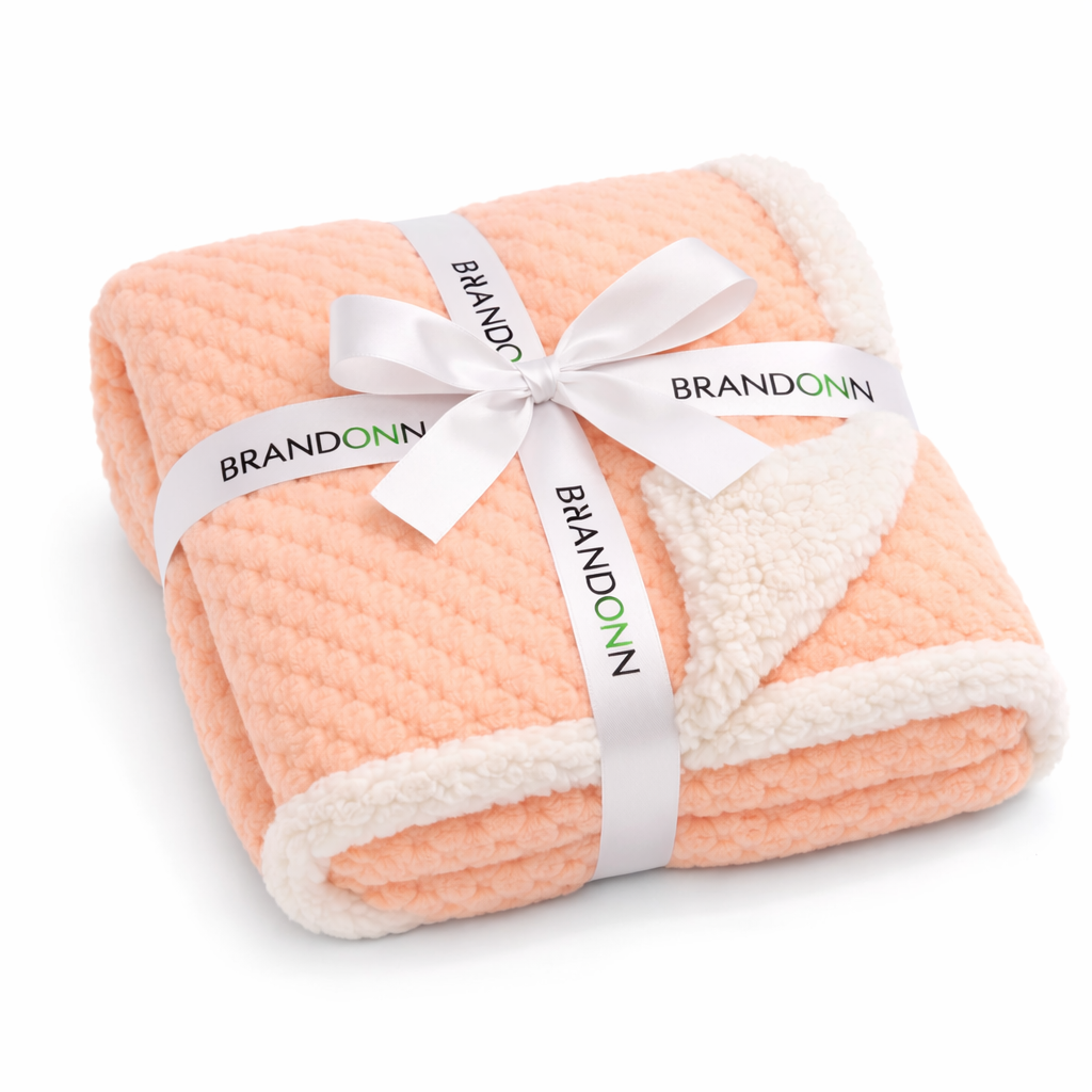 BRANDONN Newborn Swaddle Blanket Zigzag Print for Babies 0-12 Months