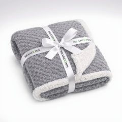 BRANDONN Newborn Baby Swaddle Blanket Gift Pack – Zigzag Design, 0–12 Months, 1 Pc