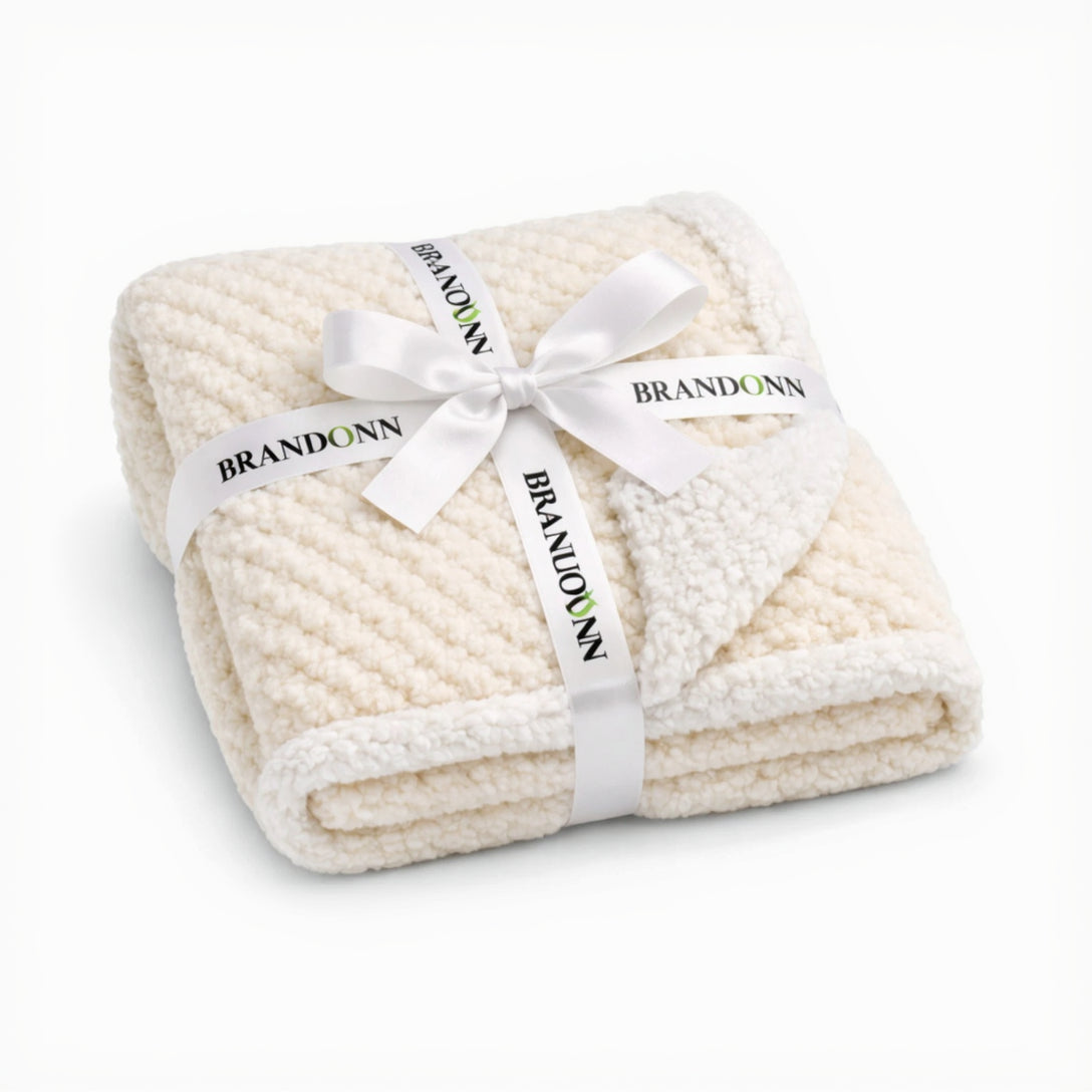 BRANDONN Newborn Baby Swaddle Blanket Gift Pack – Zigzag Design, 0–12 Months, 1 Pc