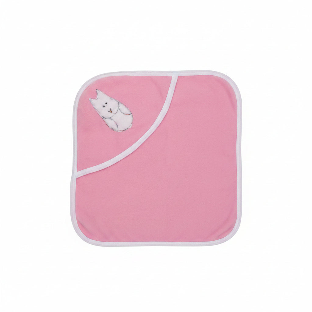 BRANDONN Extra Large Cute Hooded Side Boon Border Baby Blanket(Pack of 2, 28INCH X 36INCH)…